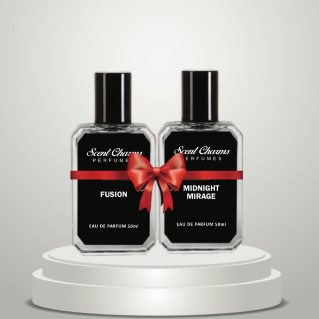 Two bold fragrances. One unstoppable presence
